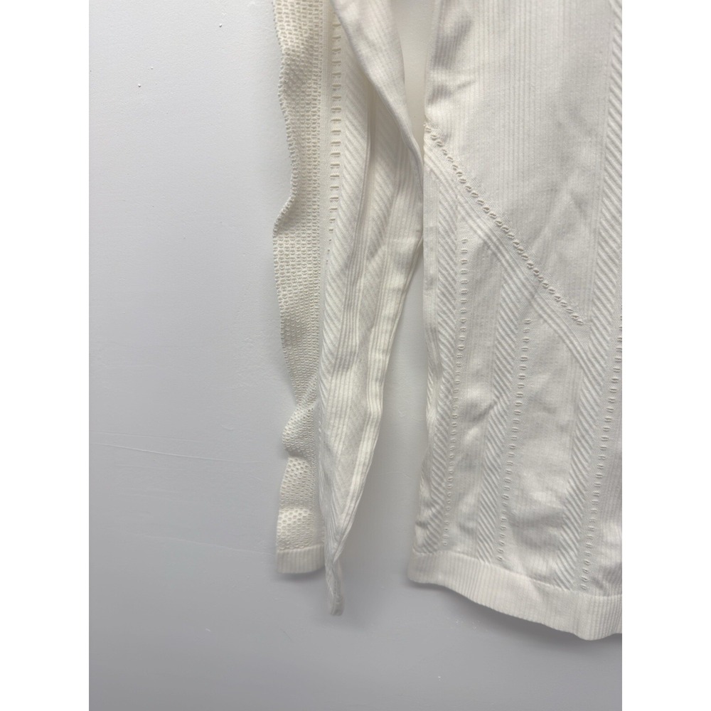 Athleta Burpee Double Lined Laser Cut Long Sleeve Athletic Top XS - Picture 6 of 7